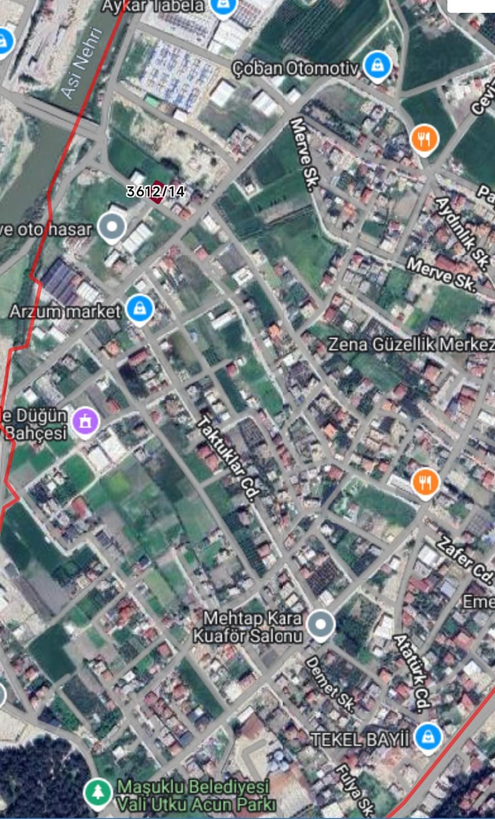 MAŞUKLUDA SANAYİ KÖPRÜSÜNE SIFIR TİCARİ İMARLI PARSEL 483 M² - HATAY ANTAKYA fotoğraf 2